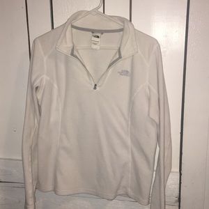 The north face fleece quarter zip up